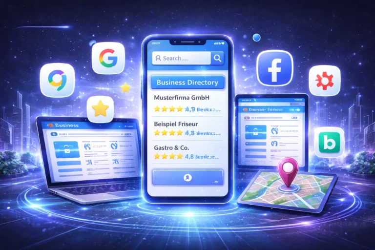 Wichtigste Branchenverzeichnisse